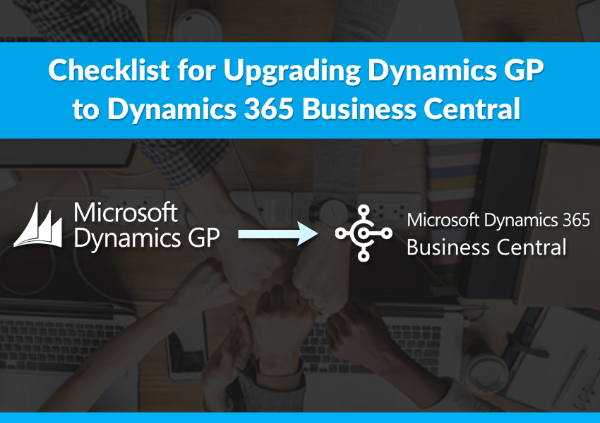 Upgrade dynamics gp to dynamics 365 business central