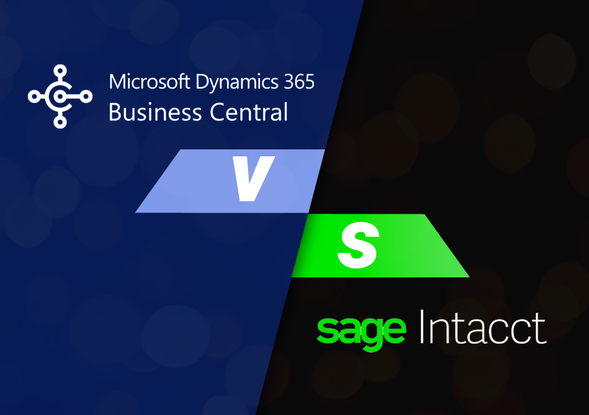 Dynamics Business Central vs Sage Intacct