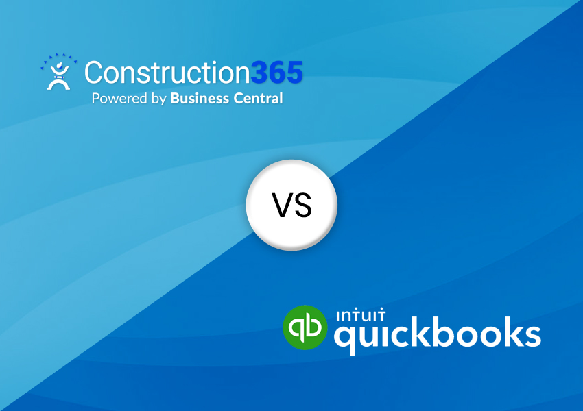 The Ultimate Comparison: Construction365 vs. QuickBooks
