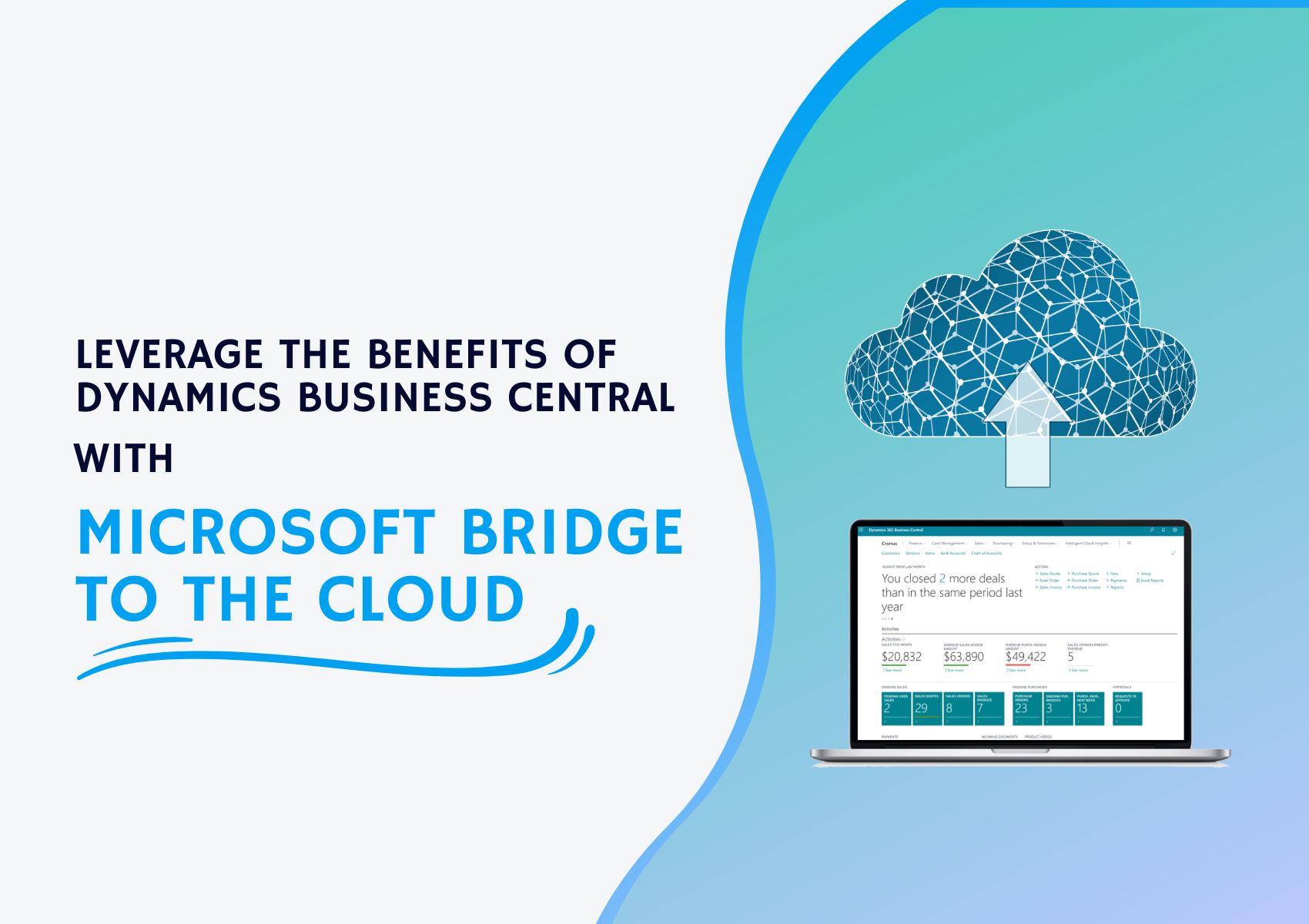 Enjoy Benefits of Business Central with “Microsoft Bridge to the Cloud”