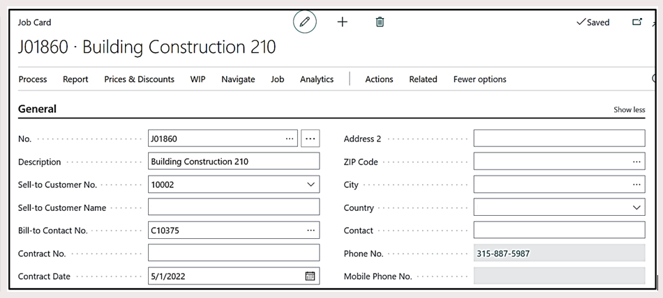 Contract and Change Orders